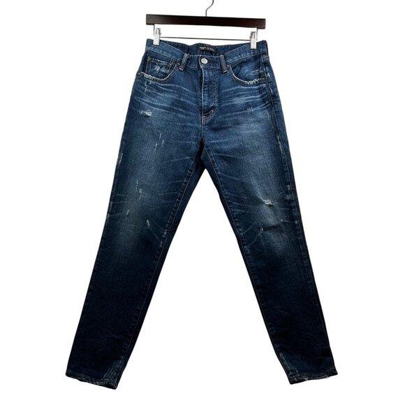 MOUSSY VINTAGE x Barneys‎ New York Distressed Skinny Jeans Sz 28 MADE IN JAPAN - Picture 2 of 15